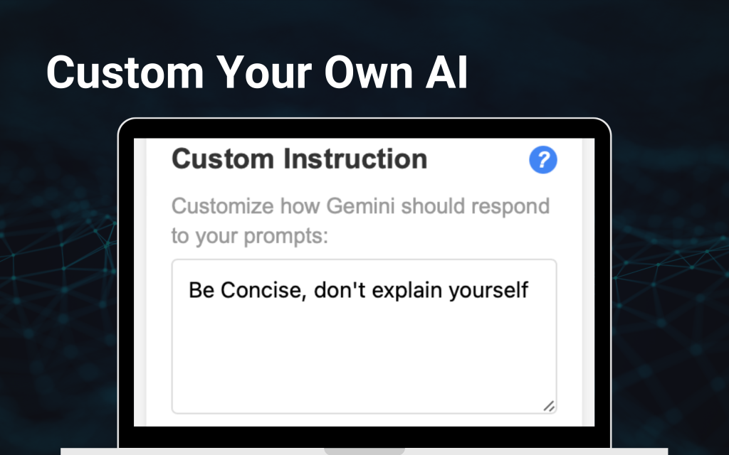 Custom your own AI