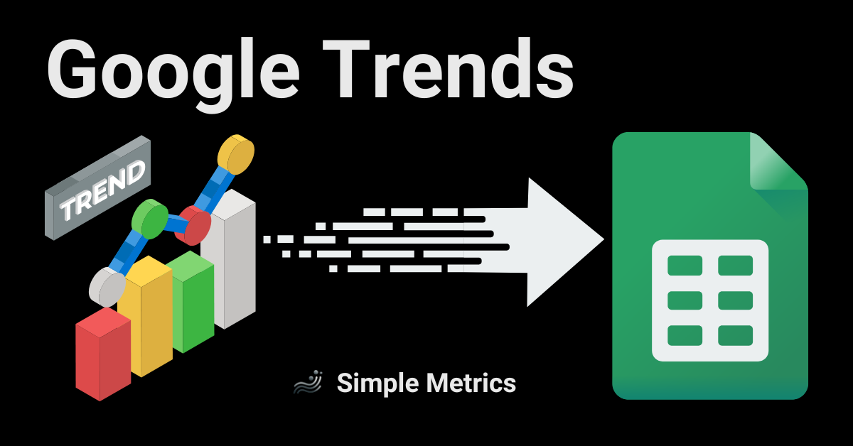 Import Google Trends to Sheets